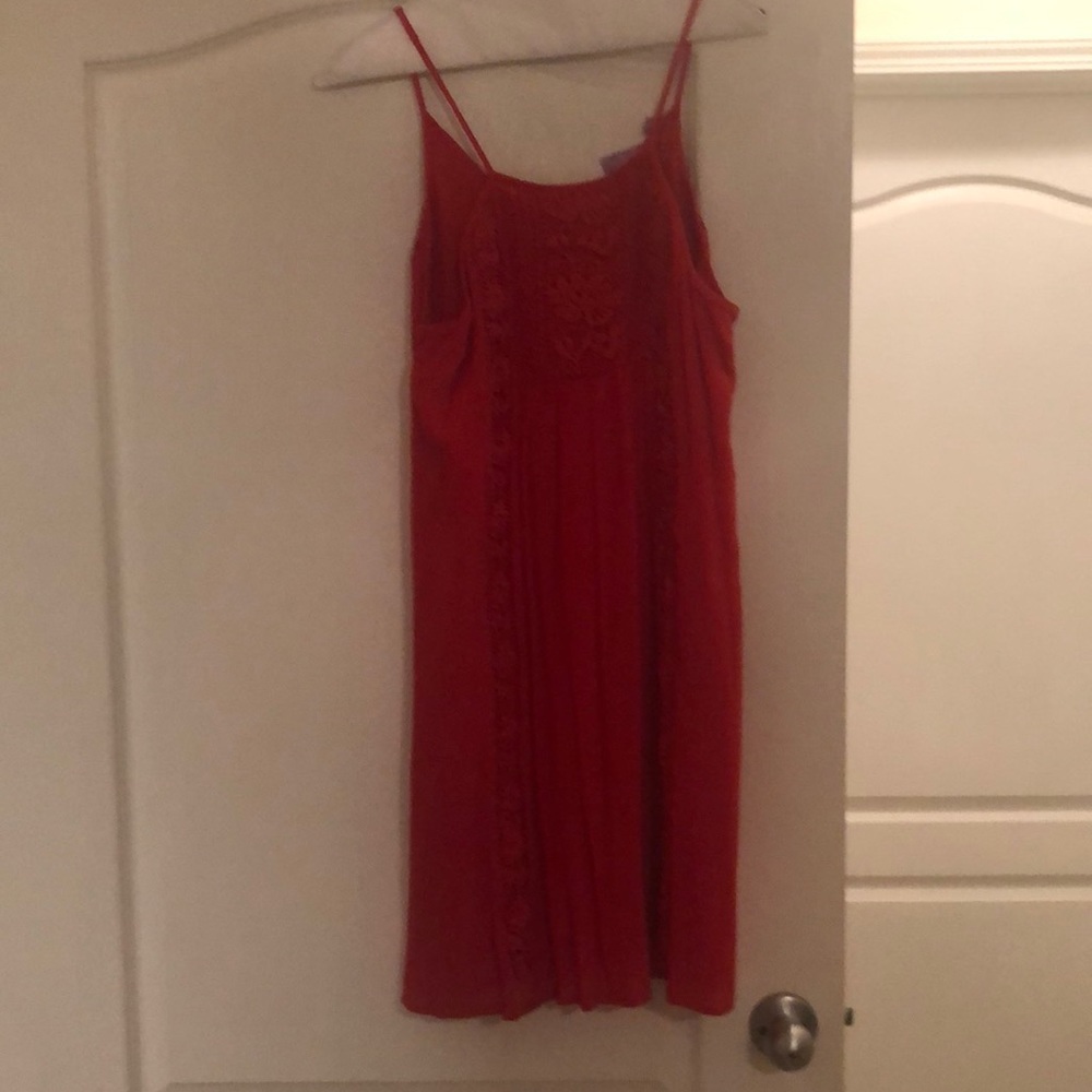 Alya sundress size small. Dark orange.